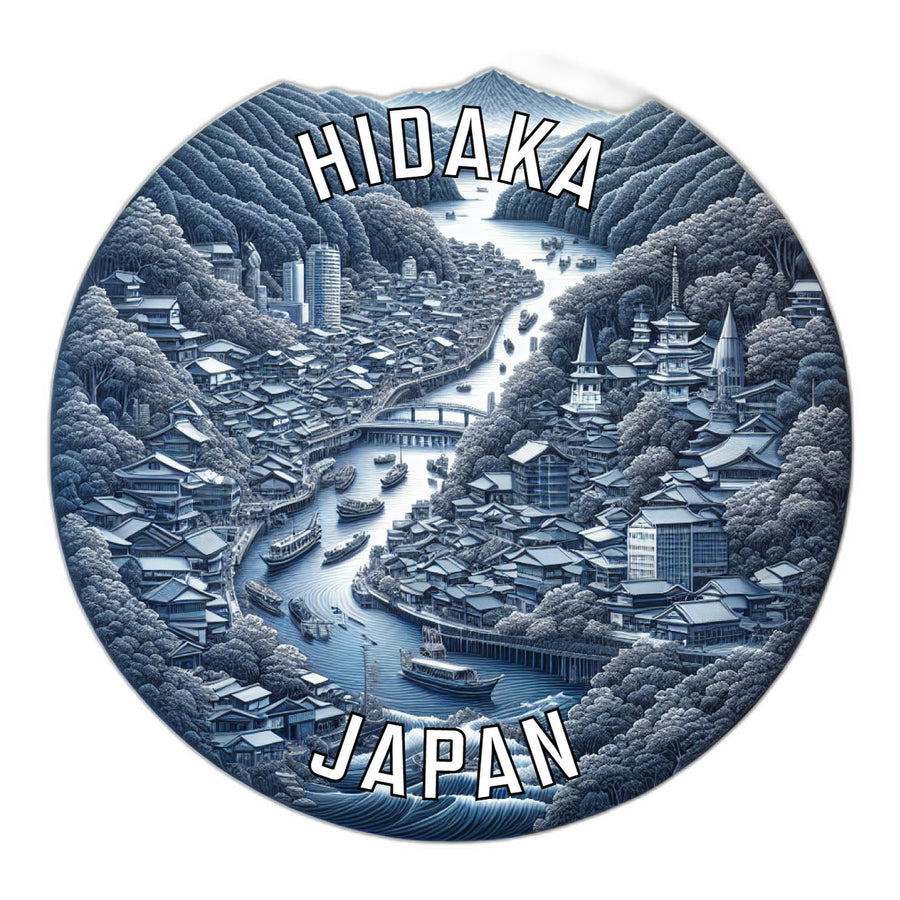 Hidaka Japan Souvenir Die Cut Flat Magnet Image 1