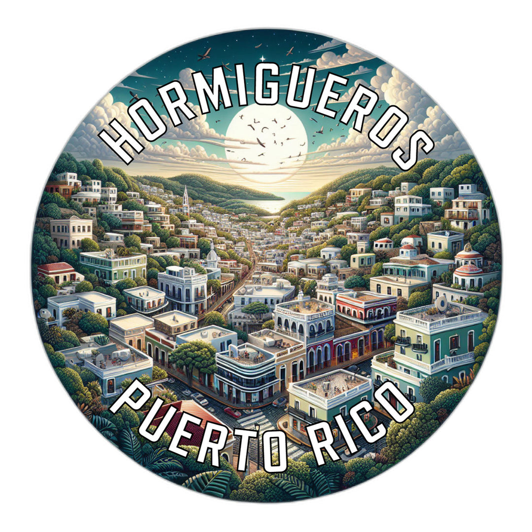 Hormigueros Puerto Rico Souvenir Die Cut Flat Magnet Image 1