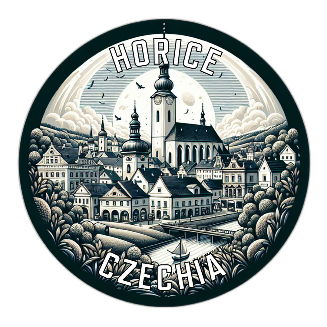 Horice Czechia Souvenir Die Cut Flat Magnet Image 1