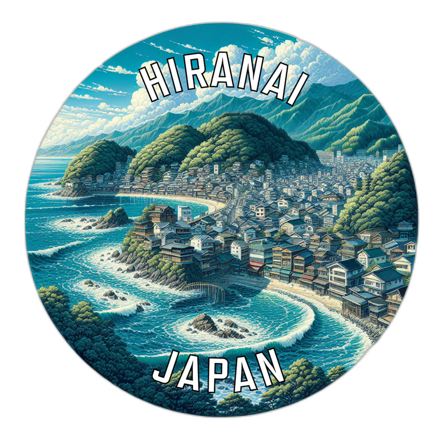 Hiranai Japan Souvenir Die Cut Flat Magnet Image 1