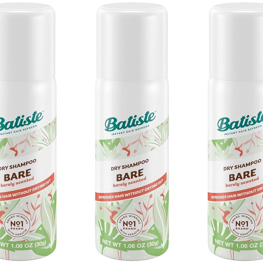 Batiste Dry Shampoo Bare Mini Travel Size 1.6 oz (Pack of 3) Image 1