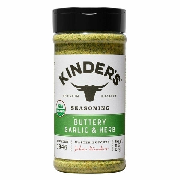 Kinders Organic Buttery Garlic and Herb Seasoning 11 Ounce Image 4