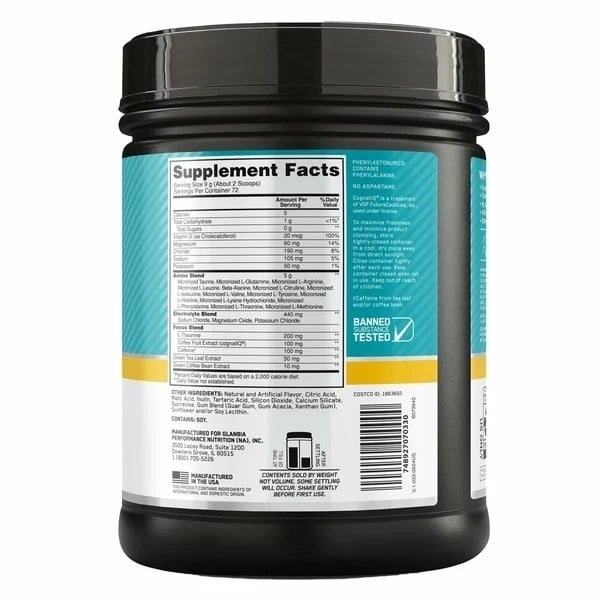 Optimum Nutrition Essential Amino Energy + Electrolytes Tiki Twist 1.42 Pounds Image 4