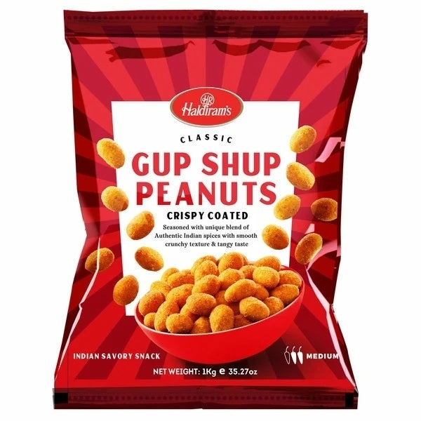 Haldirams Gup Shup Peanuts 35.27 Ounce Image 1