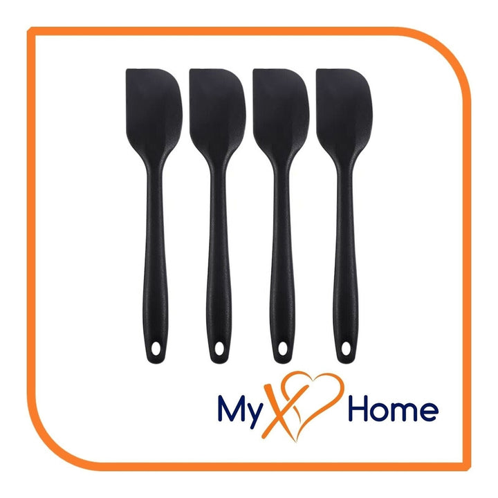 11" Black Silicone Spatula by MyXOHome (1 2 4 or 6 Spatulas) Image 7