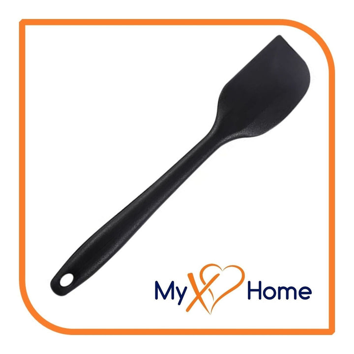 11" Black Silicone Spatula by MyXOHome (1 2 4 or 6 Spatulas) Image 8