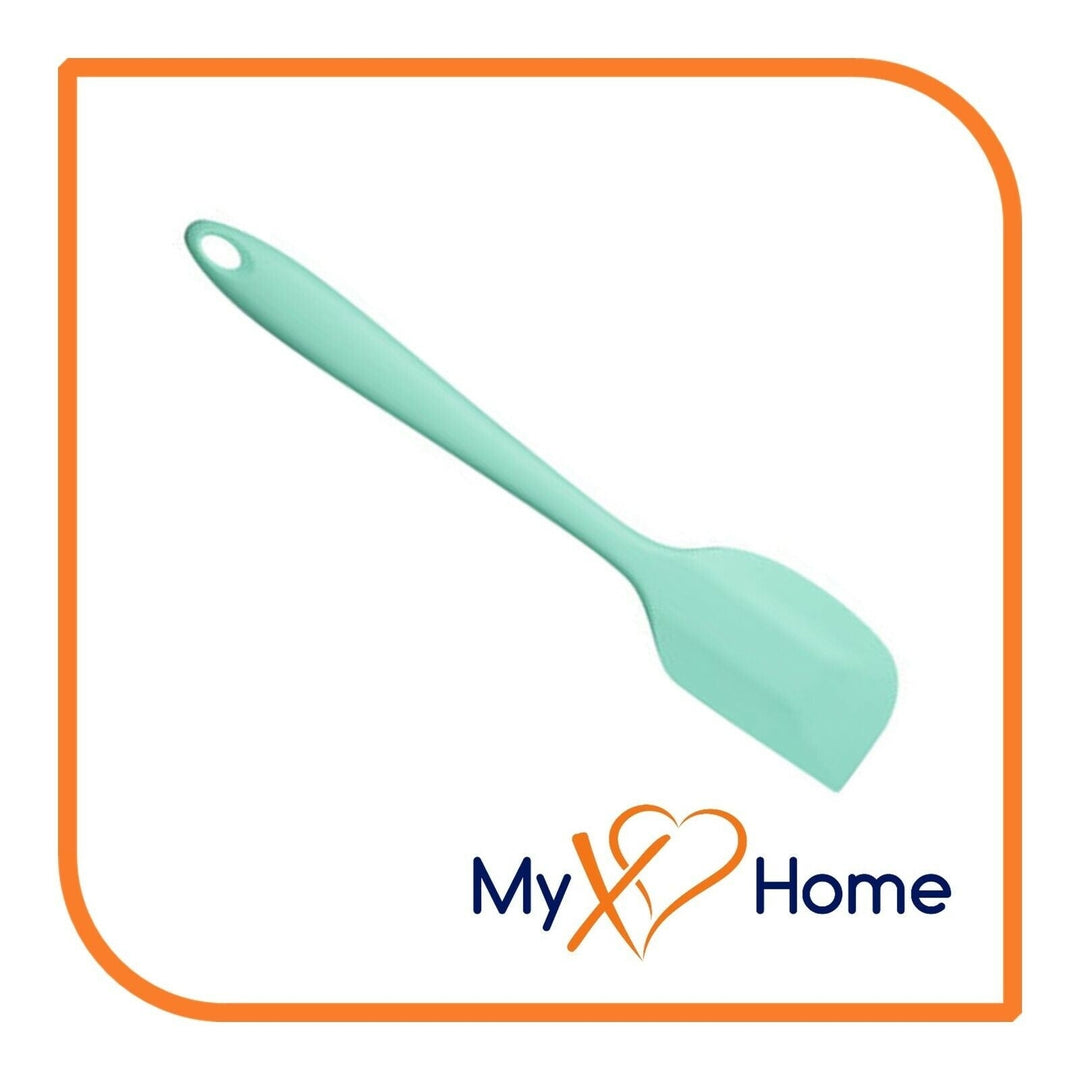 11" Pastel Green Silicone Spatula by MyXOHome (1 2 4 or 6 Spatulas) Image 4