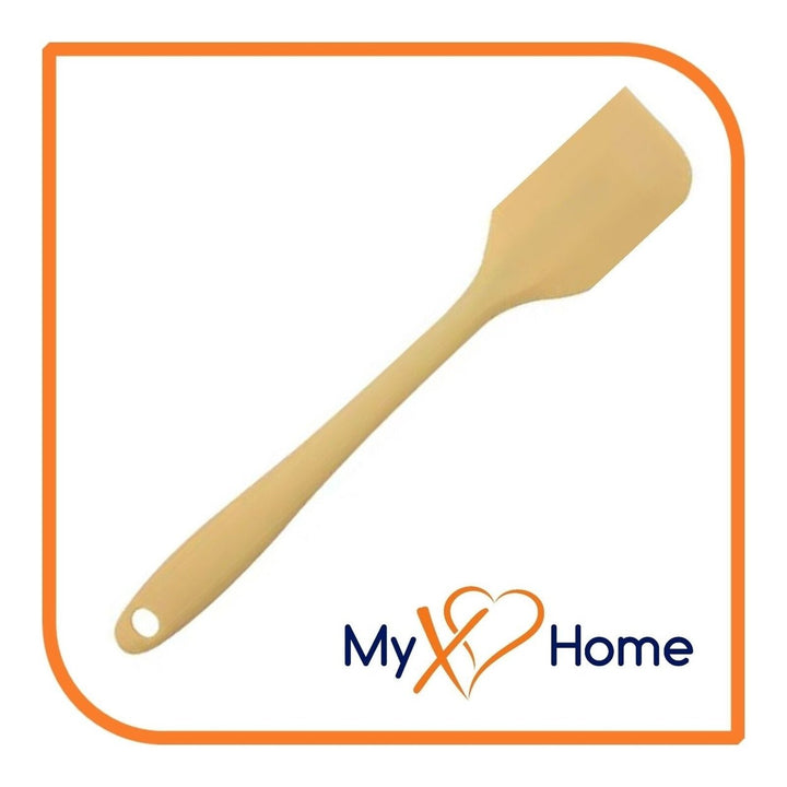 11" Pastel / Nordic Yellow Silicone Spatula by MyXOHome (1 2 4 or 6 Spatulas) Image 8