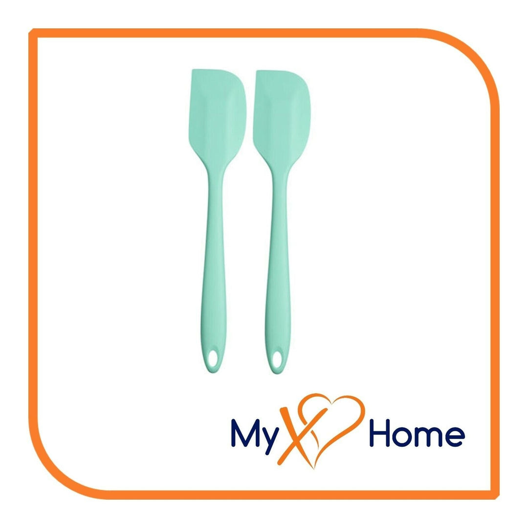 11" Pastel Green Silicone Spatula by MyXOHome (1 2 4 or 6 Spatulas) Image 6