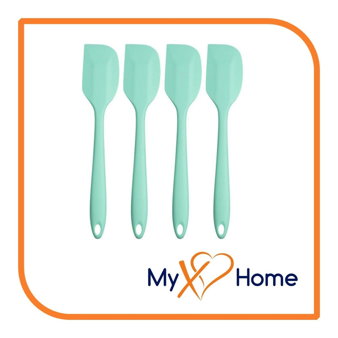 11" Pastel Green Silicone Spatula by MyXOHome (1 2 4 or 6 Spatulas) Image 7