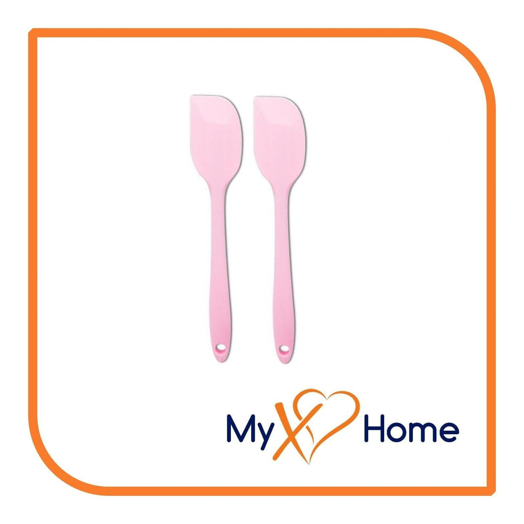 11" Pink Silicone Spatula by MyXOHome (1 2 4 or 6 Spatulas) Image 6