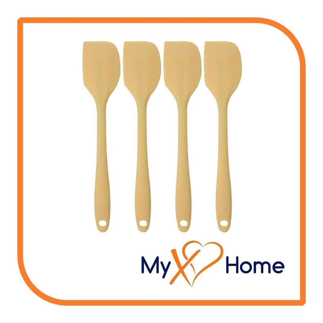 11" Pastel / Nordic Yellow Silicone Spatula by MyXOHome (1 2 4 or 6 Spatulas) Image 10