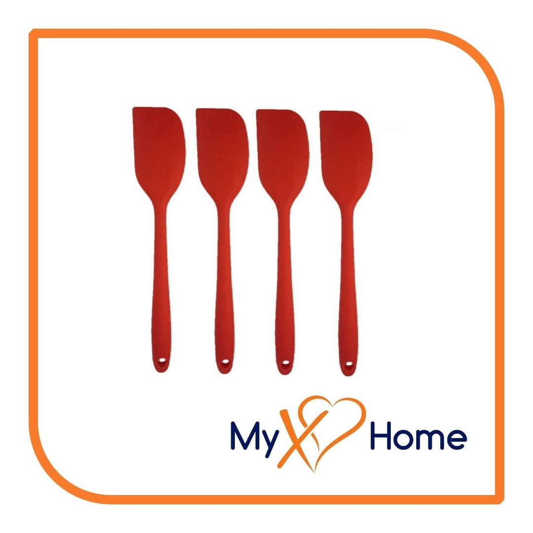 11" Red Silicone Spatula by MyXOHome (1 2 4 or 6 Spatulas) Image 7