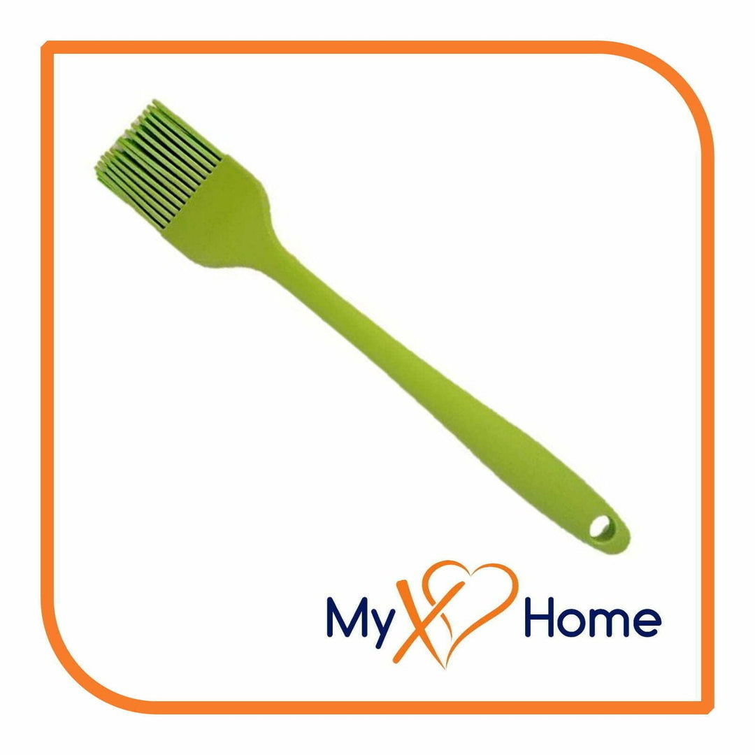 8" Green Silicone Basting Brush by MyXOHome (1 2 4 or 6 Brushes) Image 7