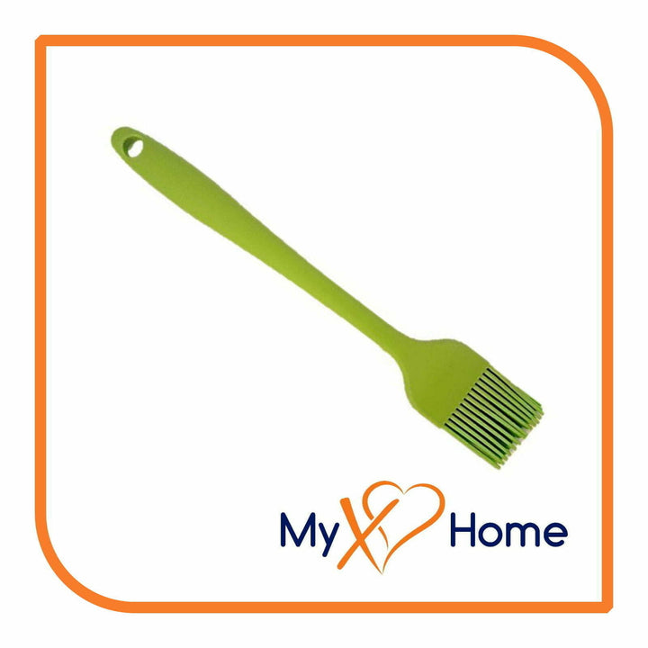 8" Green Silicone Basting Brush by MyXOHome (1 2 4 or 6 Brushes) Image 8