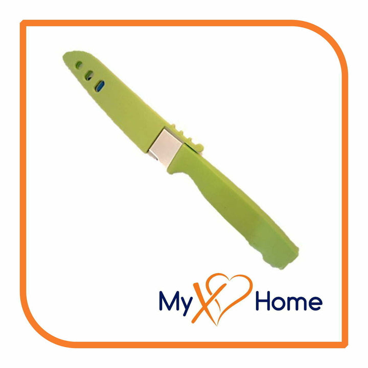 8" Green Silicone Knife by MyXOHome (1 2 4 or 6 Knives) Image 7