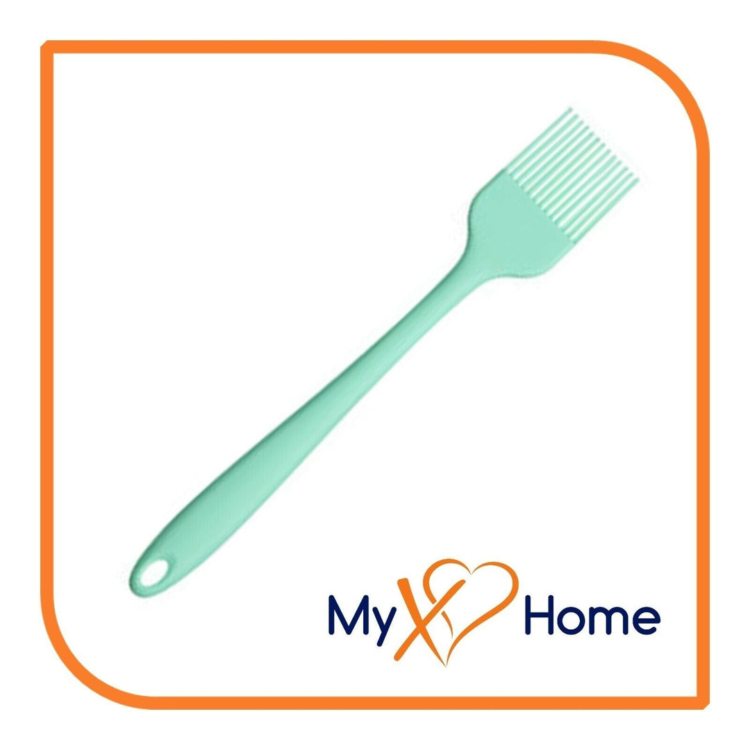 8" Pastel Green Silicone Basting Brush by MyXOHome (1 2 4 or 6 Brushes) Image 6