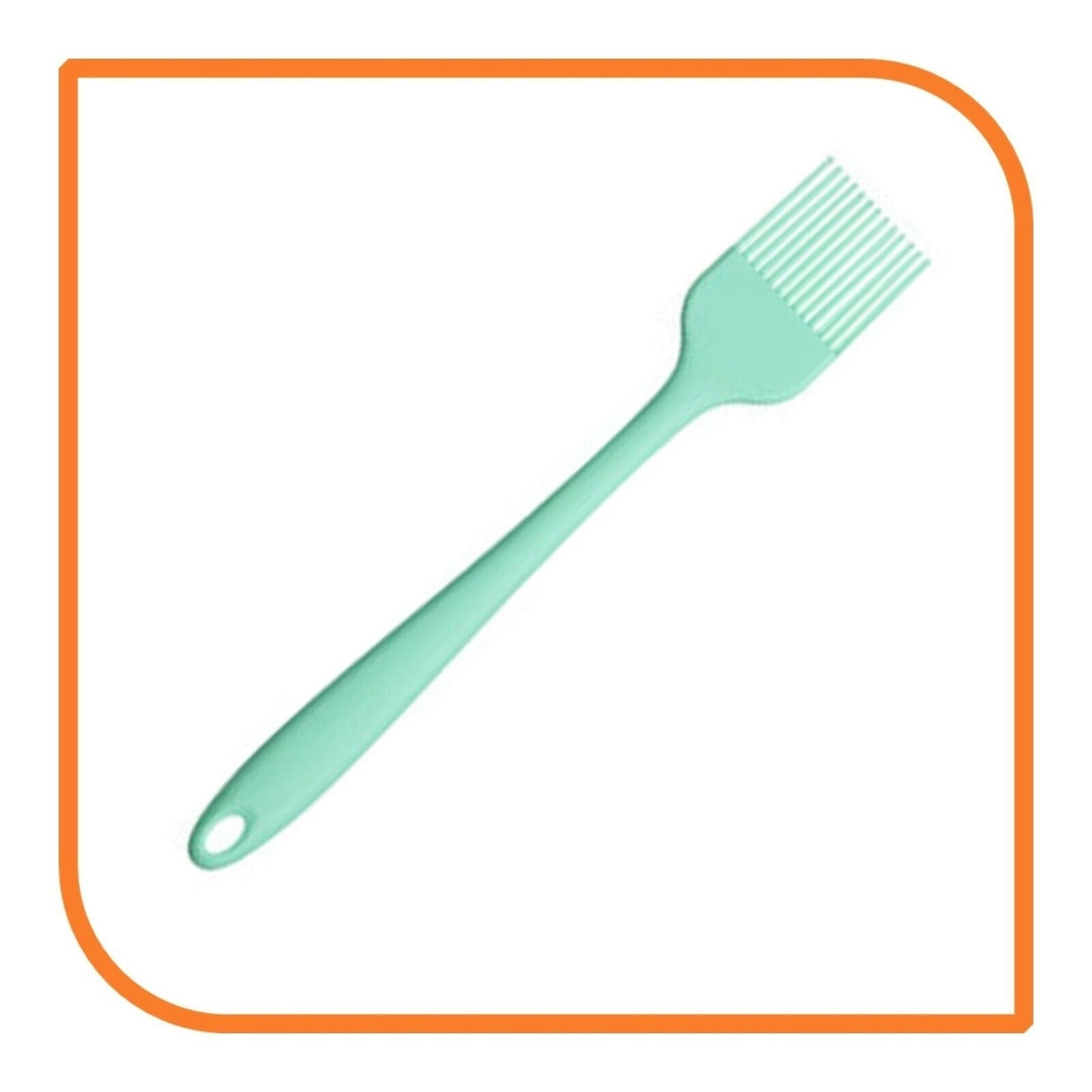 8" Pastel Green Silicone Basting Brush by MyXOHome (1 2 4 or 6 Brushes) Image 10