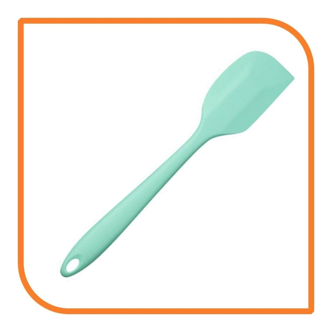 8" Pastel Green Silicone Spatula by MyXOHome (1 2 4 or 6 Spatulas) Image 10