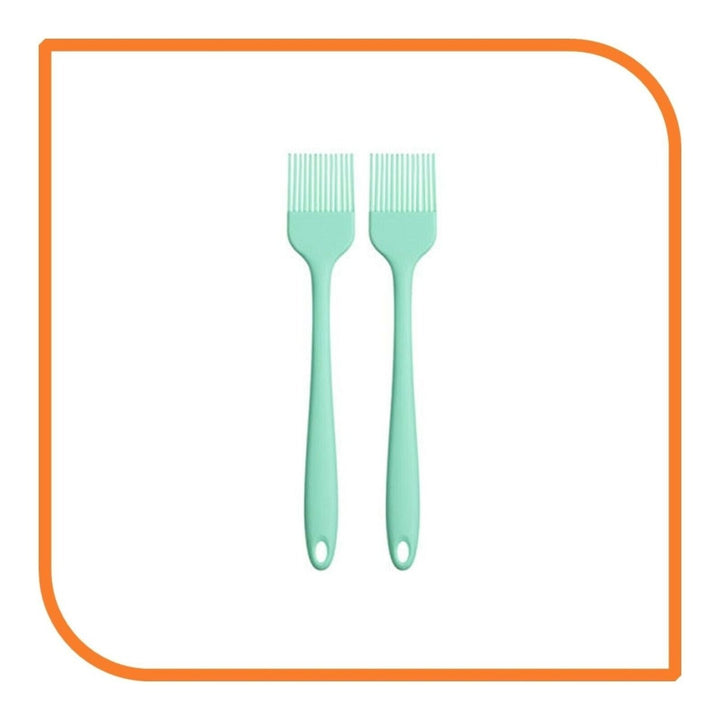 8" Pastel Green Silicone Basting Brush by MyXOHome (1 2 4 or 6 Brushes) Image 12