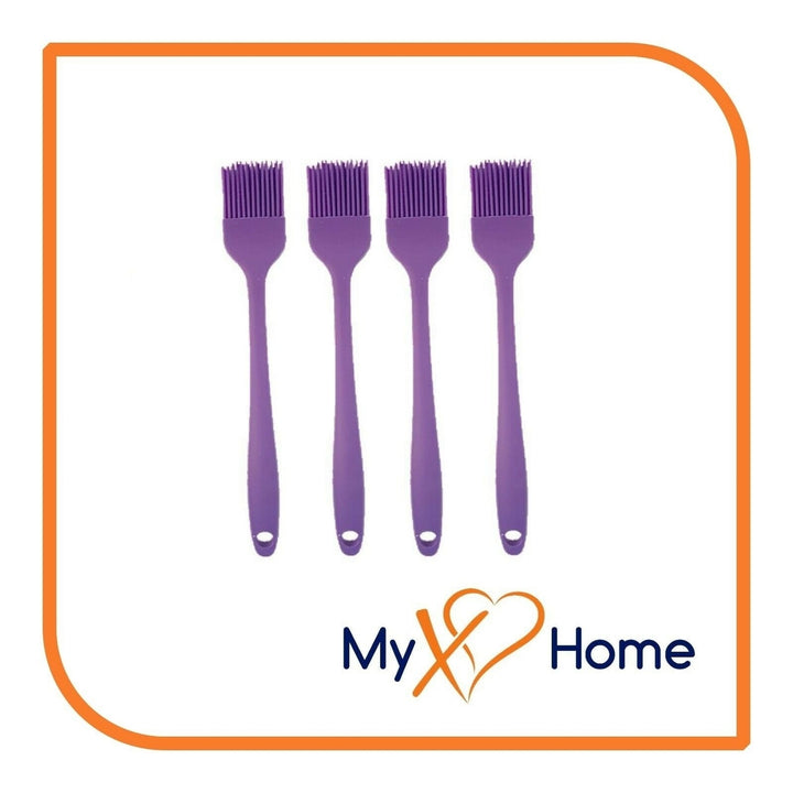 8" Purple Silicone Basting Brush by MyXOHome (1 2 4 or 6 Brushes) Image 4