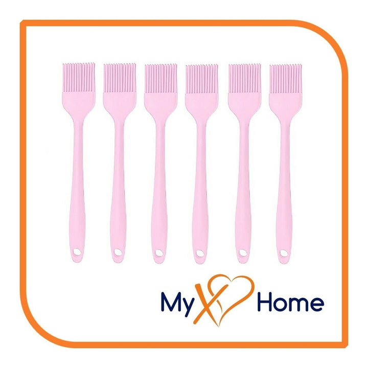 8" Pink Silicone Basting Brush by MyXOHome (1 2 4 or 6 Brushes) Image 4