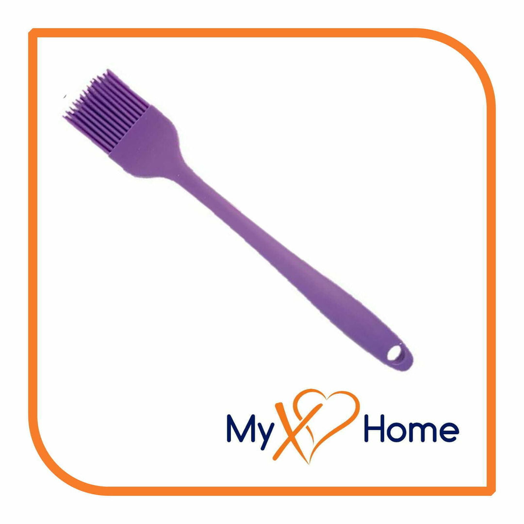 8" Purple Silicone Basting Brush by MyXOHome (1 2 4 or 6 Brushes) Image 7