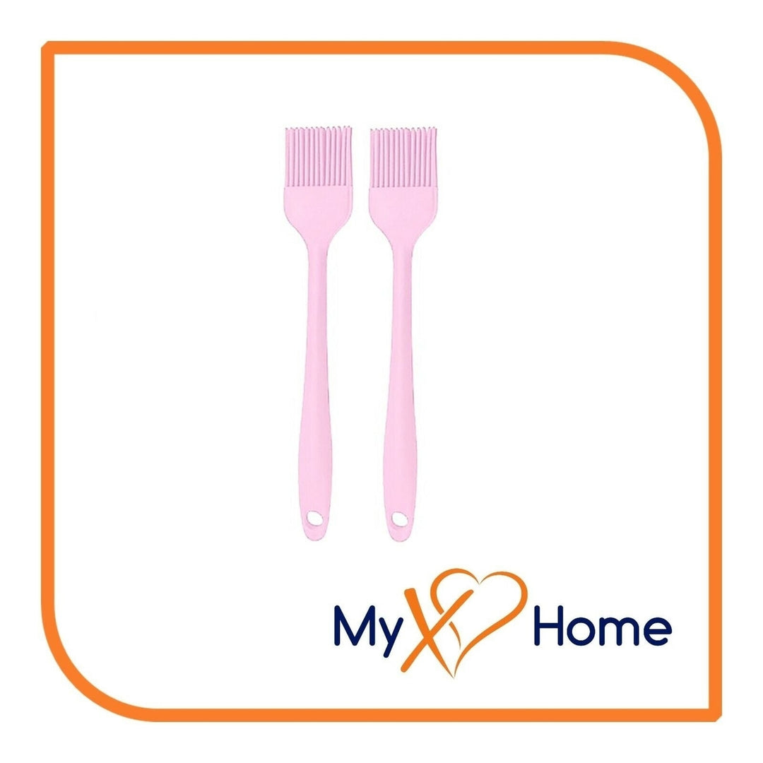 8" Pink Silicone Basting Brush by MyXOHome (1 2 4 or 6 Brushes) Image 11