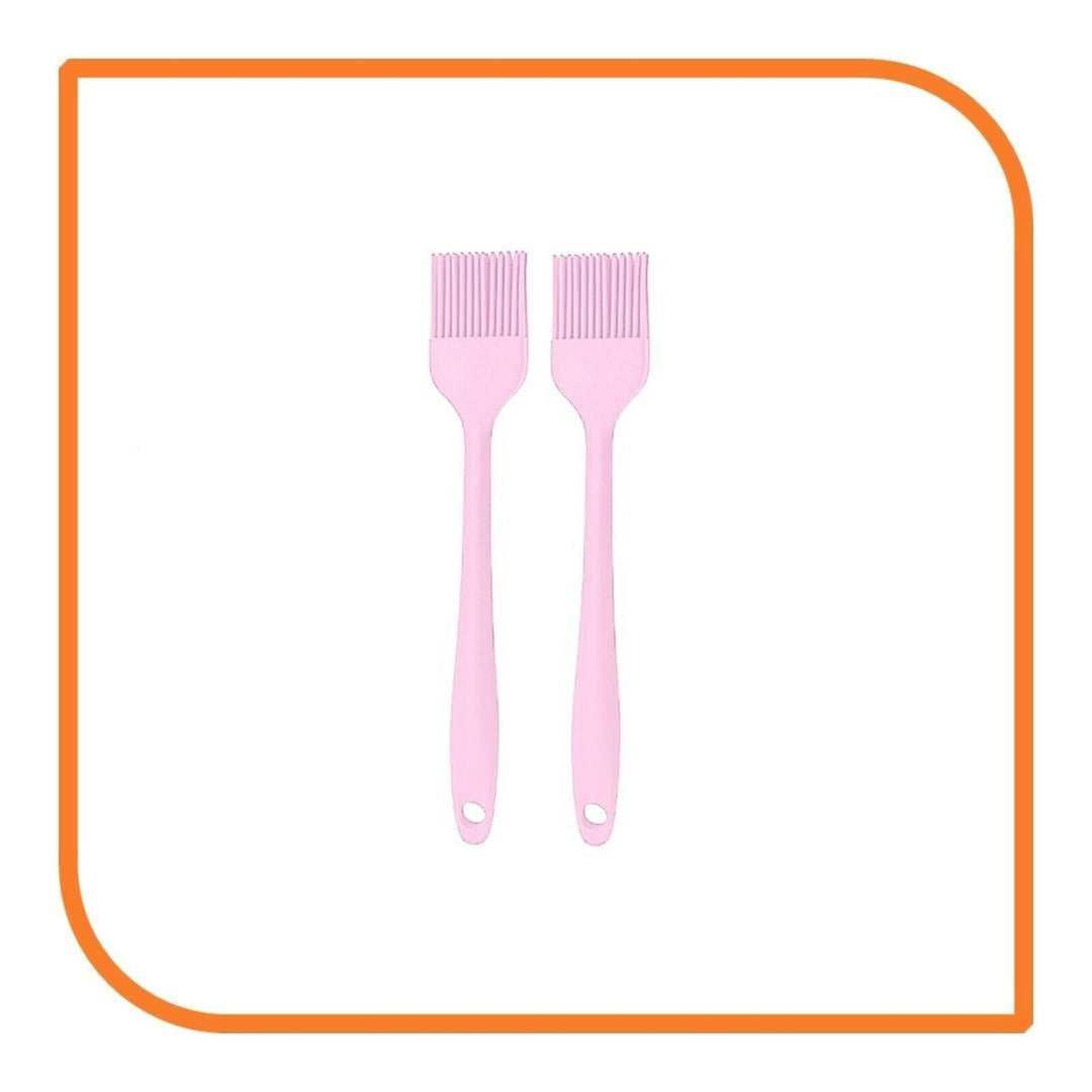 8" Pink Silicone Basting Brush by MyXOHome (1 2 4 or 6 Brushes) Image 12