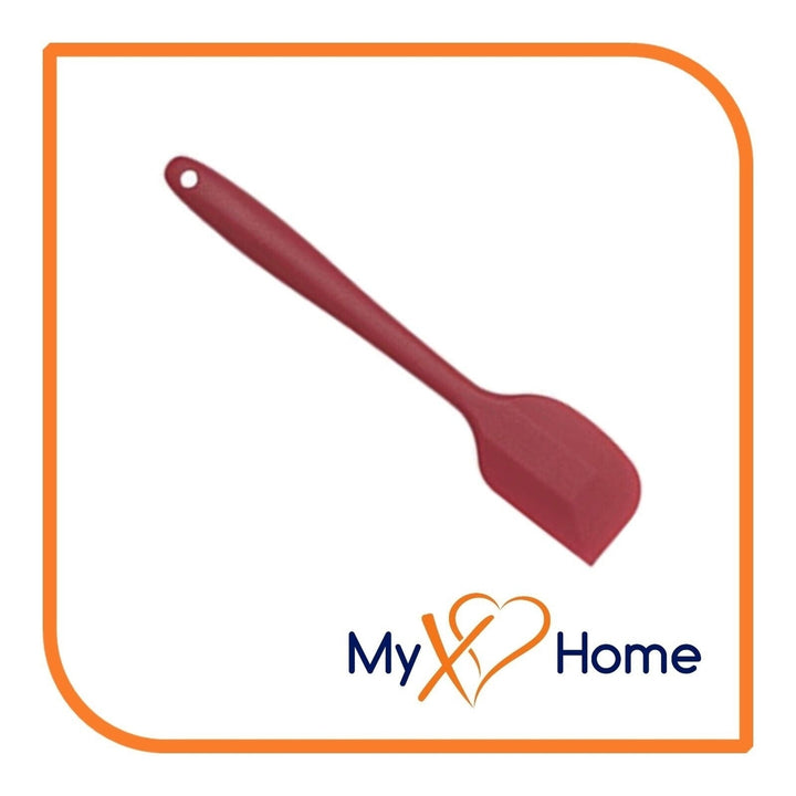 8" Burgundy Red Silicone Spatula by MyXOHome (1 2 4 or 6 Spatulas) Image 8