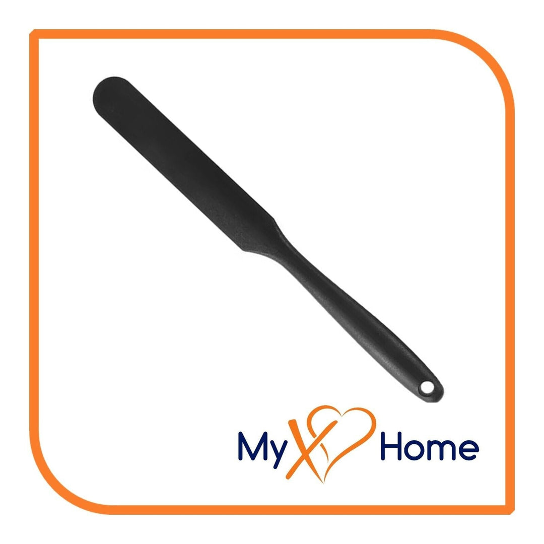 9.5" Black Silicone Frosting by MyXOHome (1 2 4 or 6 Frosting Knives) Image 3