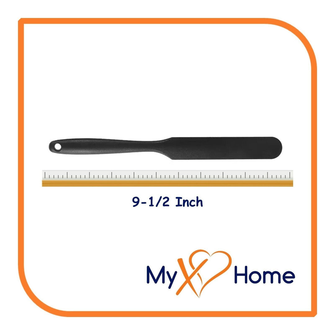 9.5" Black Silicone Frosting by MyXOHome (1 2 4 or 6 Frosting Knives) Image 4