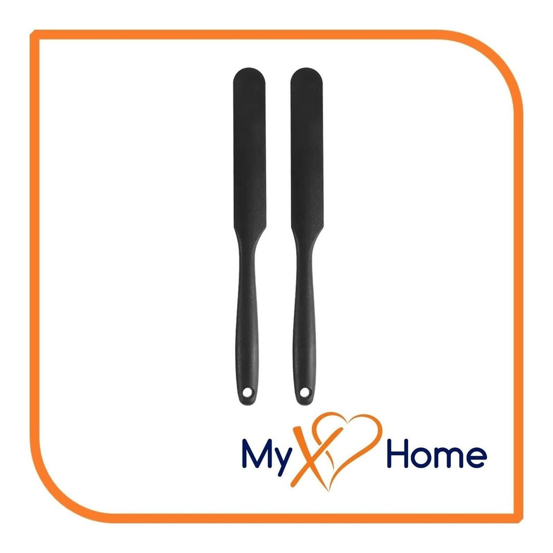 9.5" Black Silicone Frosting by MyXOHome (1 2 4 or 6 Frosting Knives) Image 9