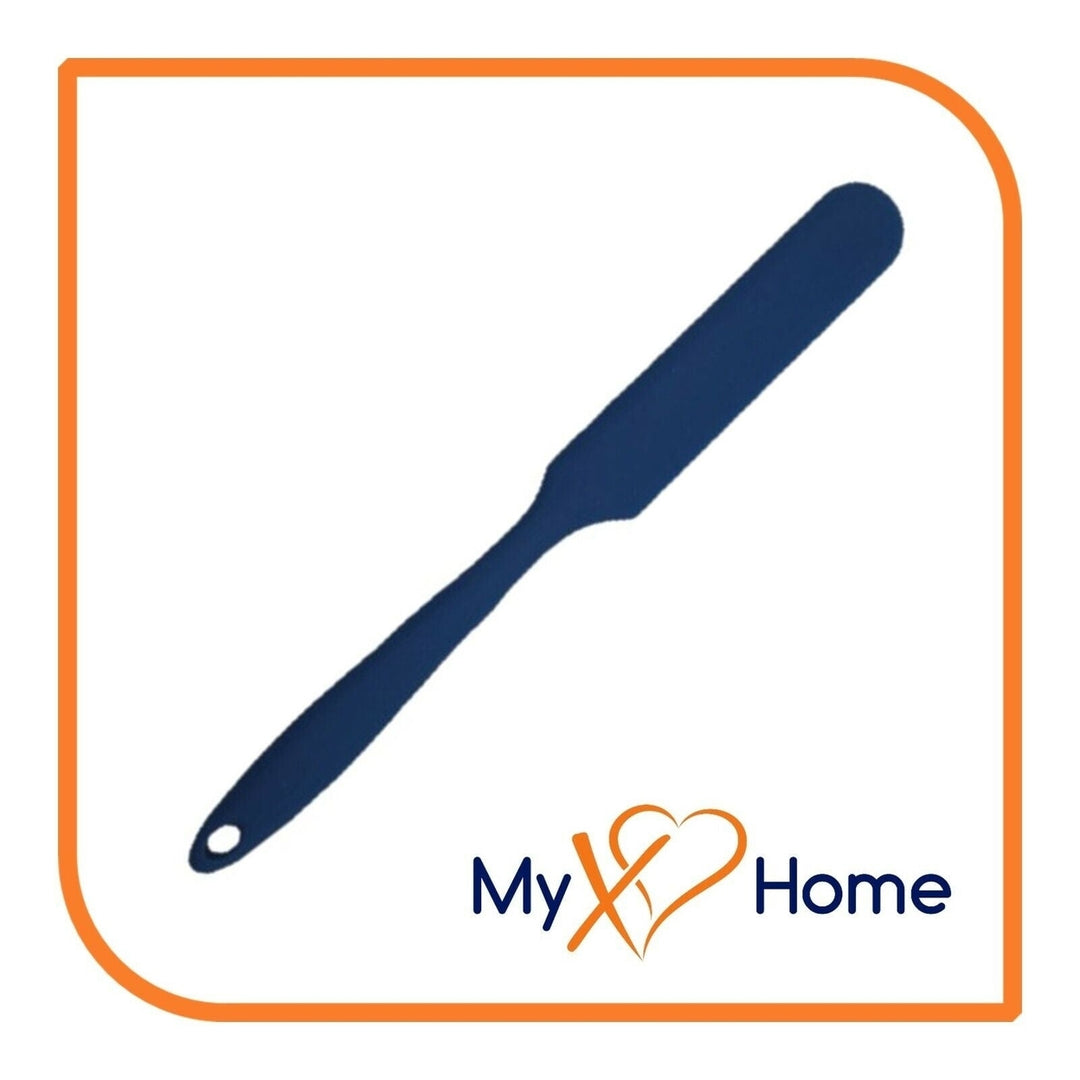 9.5" Navy Blue Silicone Frosting Knife by MyXOHome (1 2 4 6 Frosting Knives) Image 2