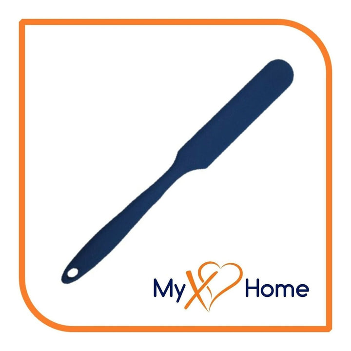 9.5" Navy Blue Silicone Frosting Knife by MyXOHome (1 2 4 6 Frosting Knives) Image 1