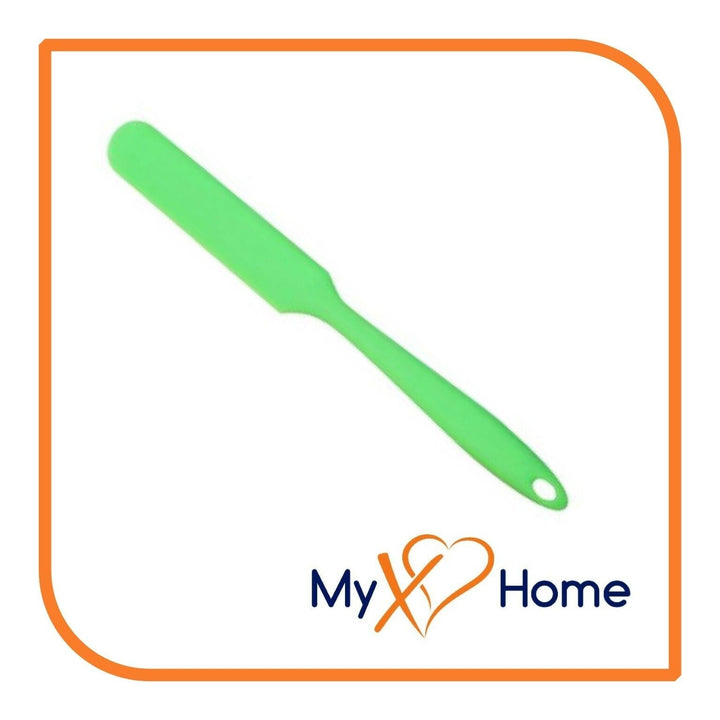 9.5" Green Silicone Frosting Knife by MyXOHome (1 2 4 or 6 Frosting Knives) Image 7