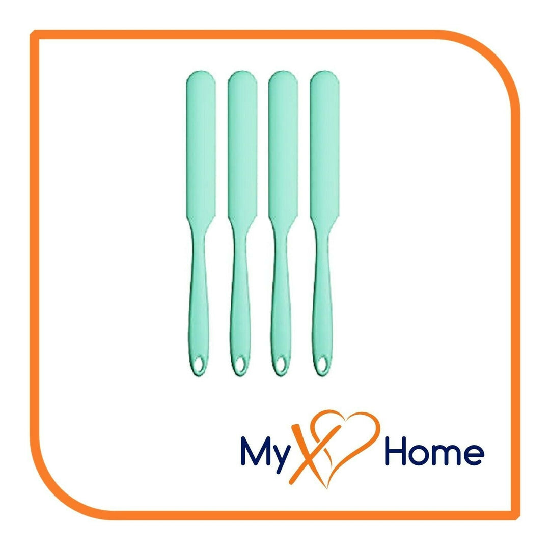 9.5" Pastel Green Silicone Frosting Knife by MyXOHome (1 2 4 or 6 Knives) Image 4