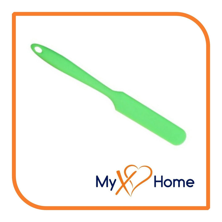 9.5" Green Silicone Frosting Knife by MyXOHome (1 2 4 or 6 Frosting Knives) Image 8