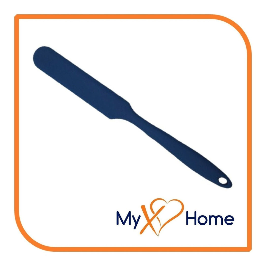 9.5" Navy Blue Silicone Frosting Knife by MyXOHome (1 2 4 6 Frosting Knives) Image 7