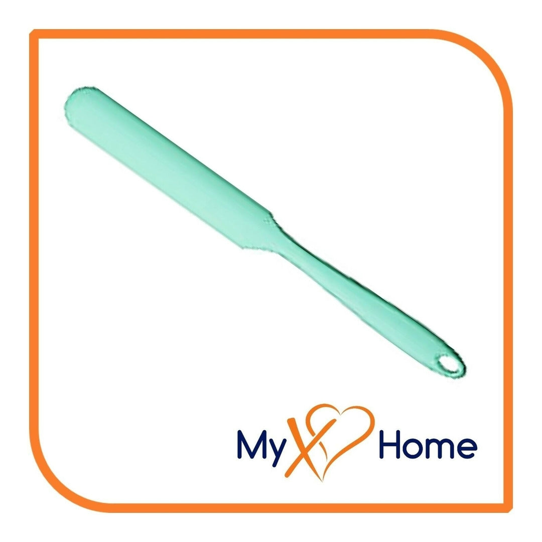 9.5" Pastel Green Silicone Frosting Knife by MyXOHome (1 2 4 or 6 Knives) Image 7