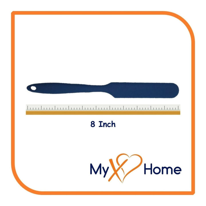 9.5" Navy Blue Silicone Frosting Knife by MyXOHome (1 2 4 6 Frosting Knives) Image 9