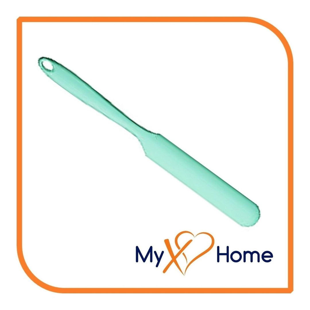 9.5" Pastel Green Silicone Frosting Knife by MyXOHome (1 2 4 or 6 Knives) Image 8