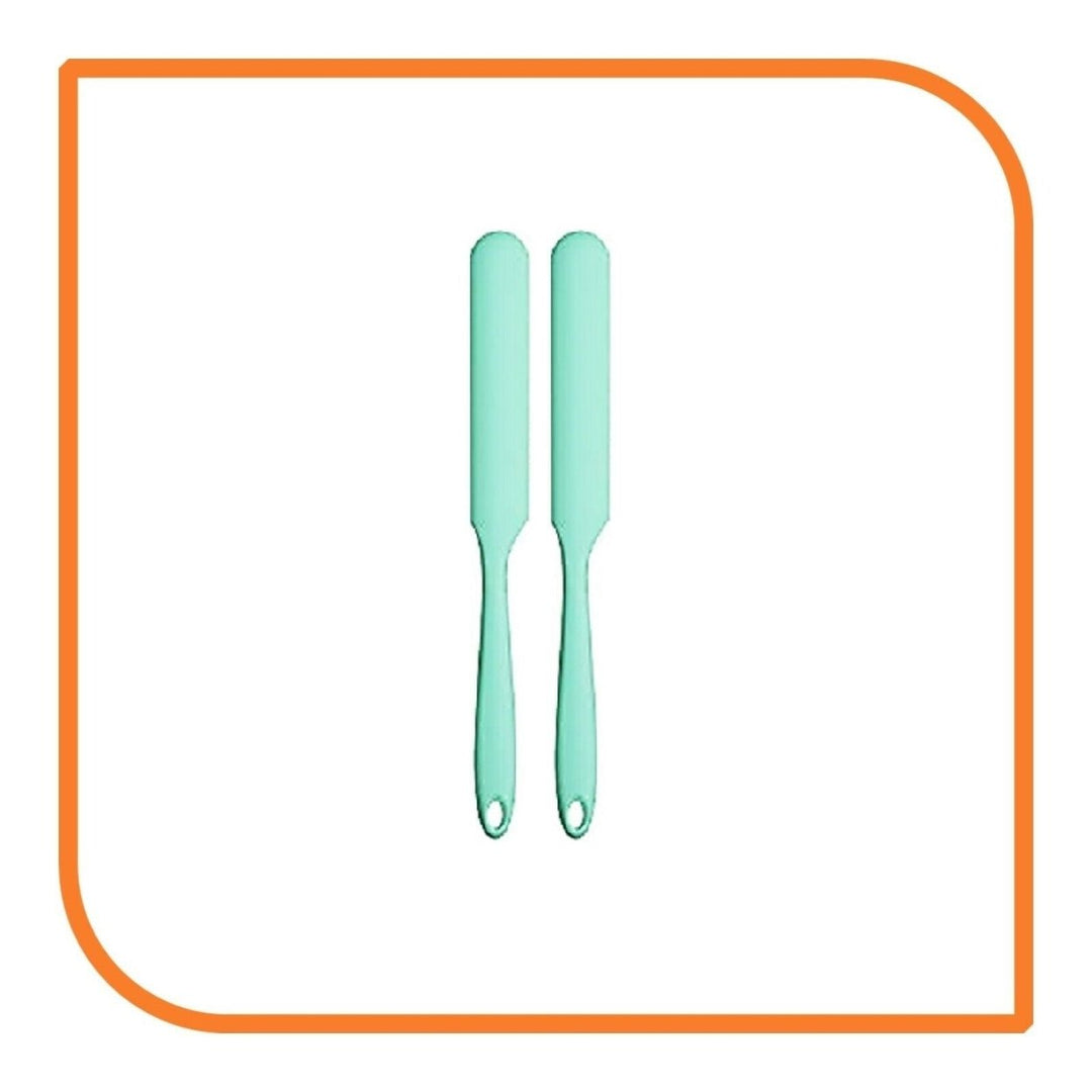 9.5" Pastel Green Silicone Frosting Knife by MyXOHome (1 2 4 or 6 Knives) Image 12