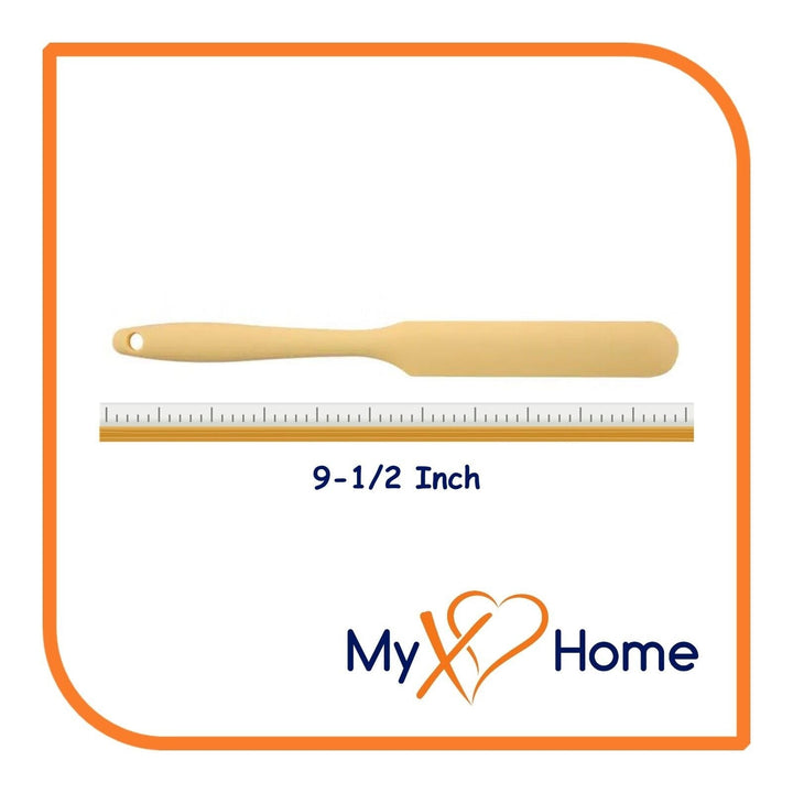 9.5" Pastel Yellow Silicone Frosting by MyXOHome (1 2 4 or 6 Frosting Knives) Image 4