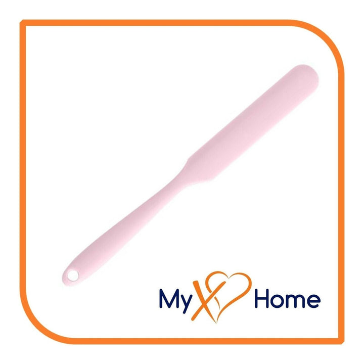 9.5" Pink Silicone Frosting Knife by MyXOHome (1 2 4 or 6 Frosting Knives) Image 6