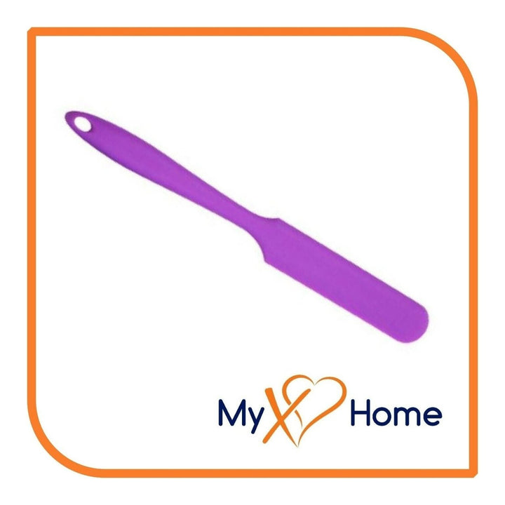 9.5" Purple Silicone Frosting Knife by MyXOHome (1 2 4 or 6 Frosting Knives) Image 8