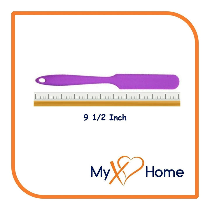 9.5" Purple Silicone Frosting Knife by MyXOHome (1 2 4 or 6 Frosting Knives) Image 9