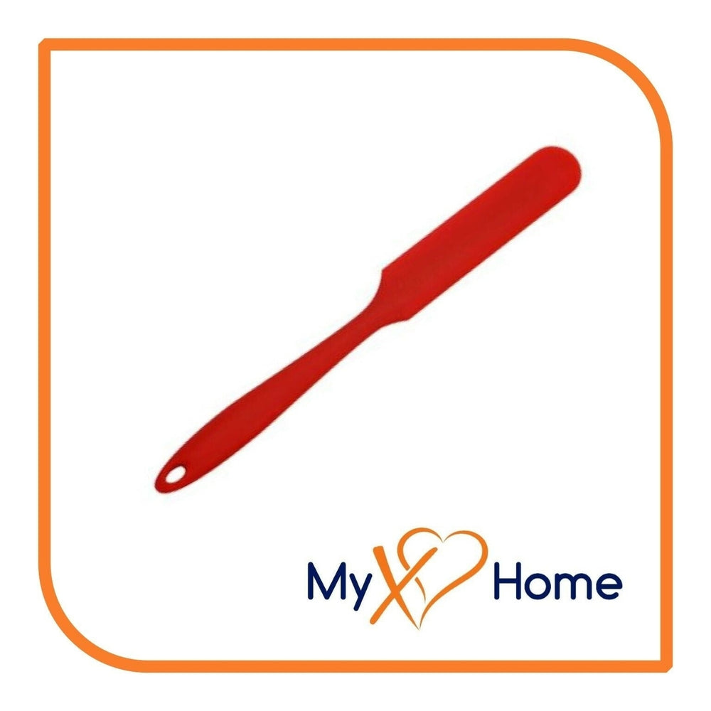 9.5" Red Silicone Frosting Knife by MyXOHome (1 2 4 or 6 Frosting Knives) Image 2