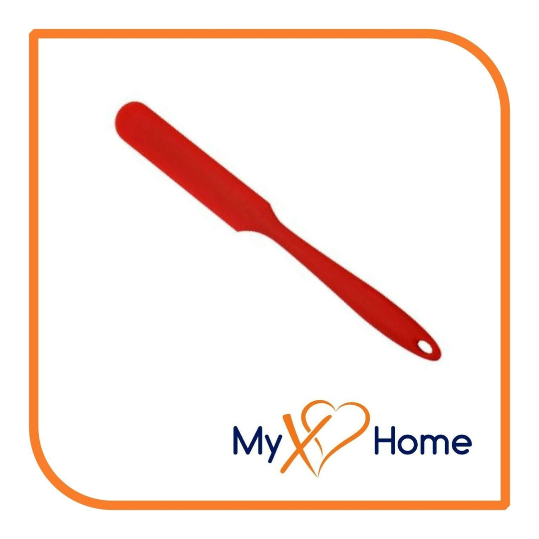 9.5" Red Silicone Frosting Knife by MyXOHome (1 2 4 or 6 Frosting Knives) Image 7