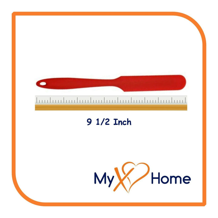 9.5" Red Silicone Frosting Knife by MyXOHome (1 2 4 or 6 Frosting Knives) Image 9